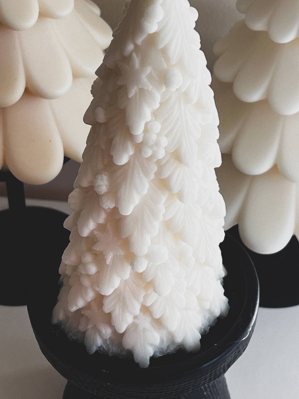Charming Christmas Tree Candle 7x3in
