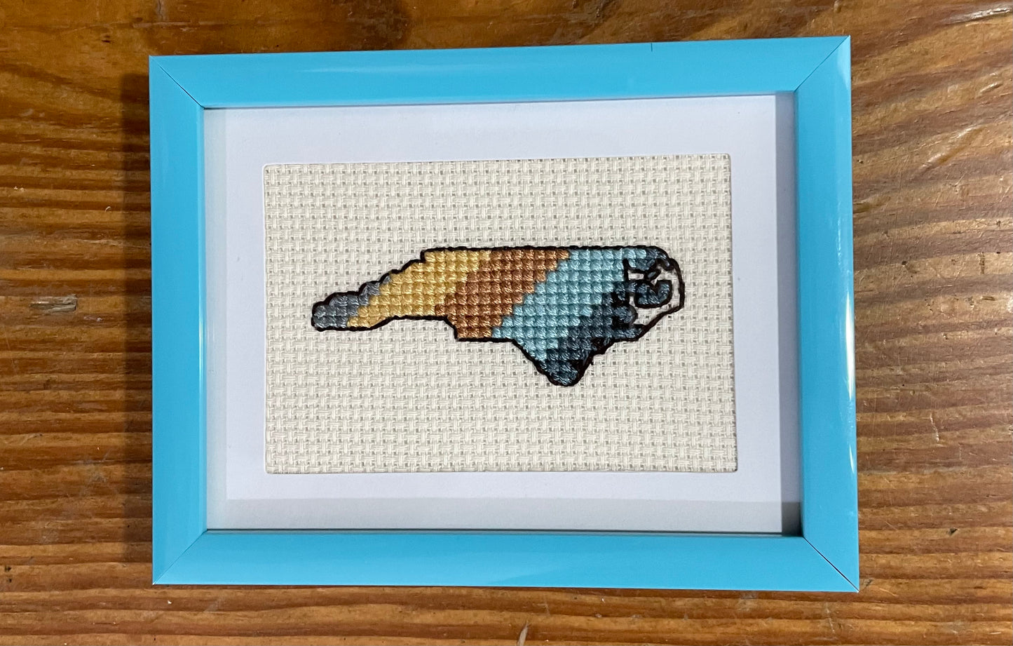 Handmade Cross Stitch Art $30