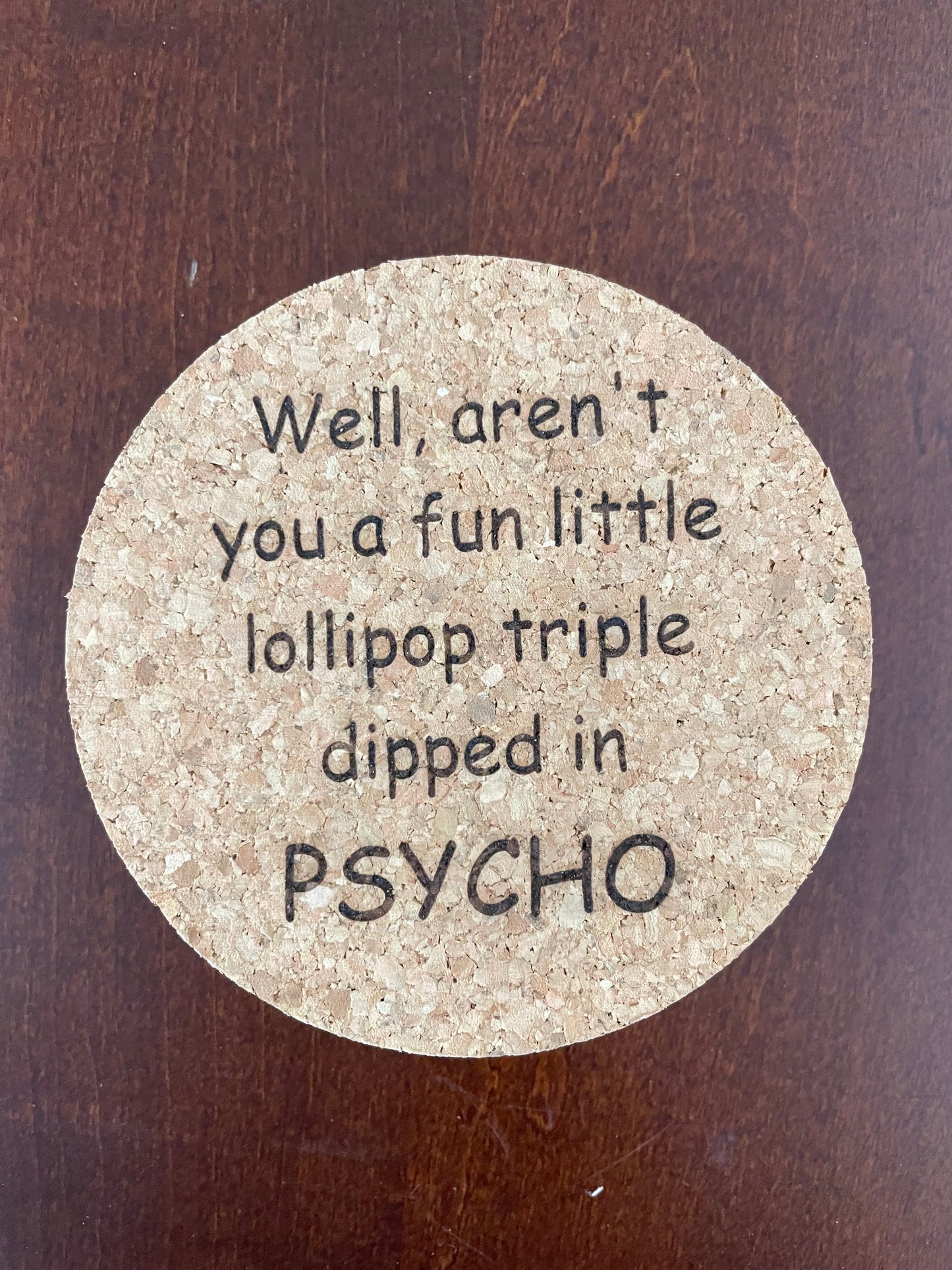 Funny Cork Coasters