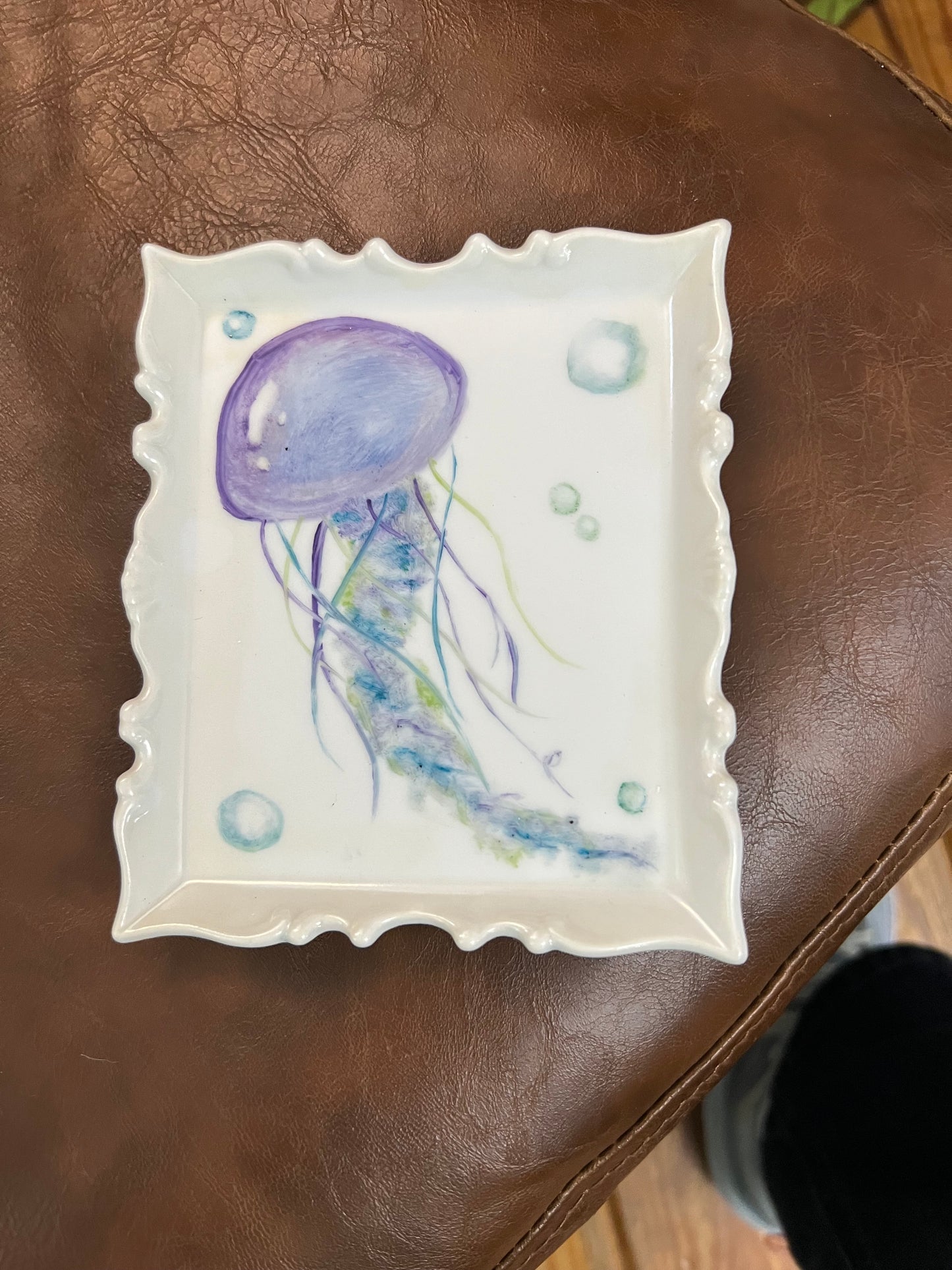 Handpainted Porcelain Plate