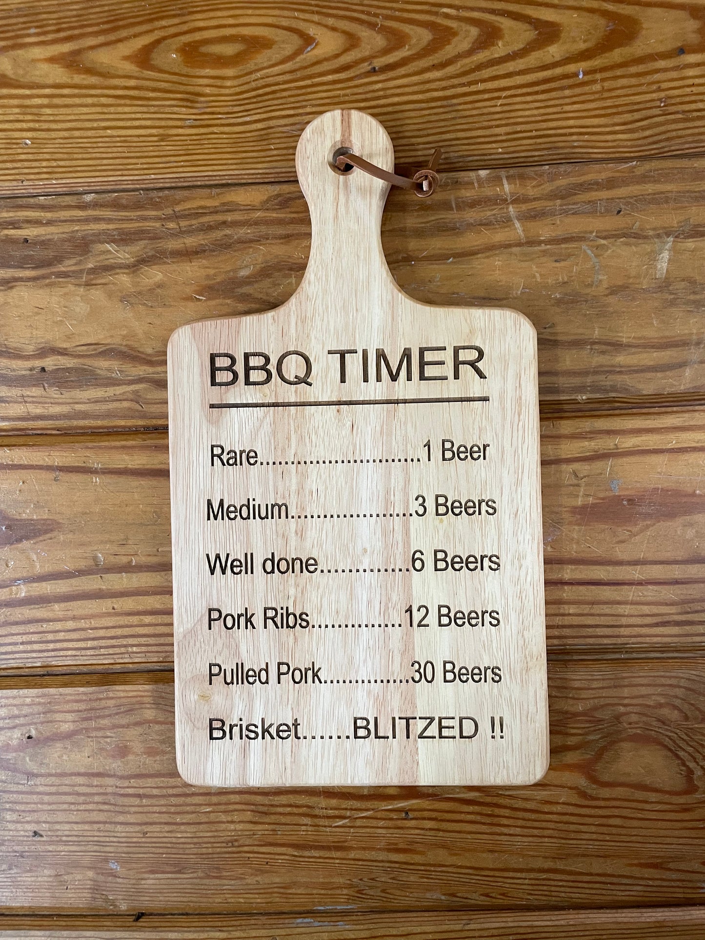 Rustic Wooden Cutting Board (Medium)