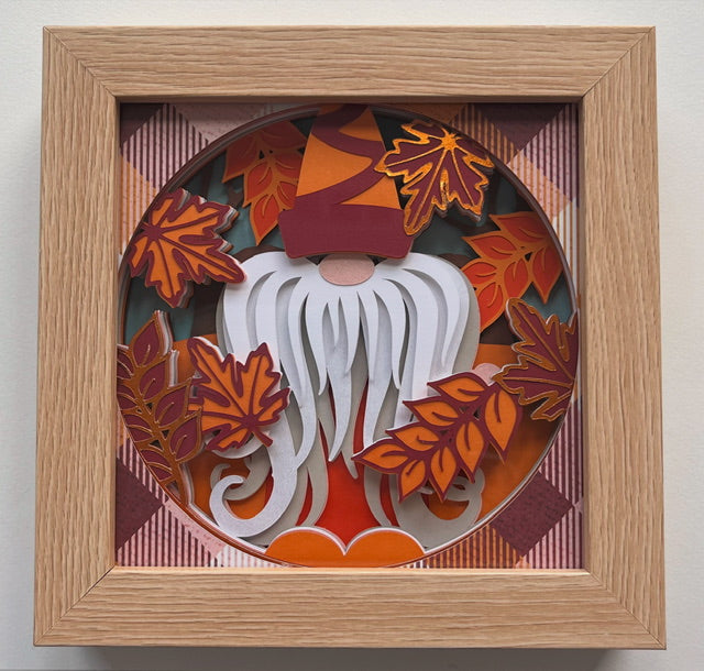 Shadowbox Paper Art 6x6”