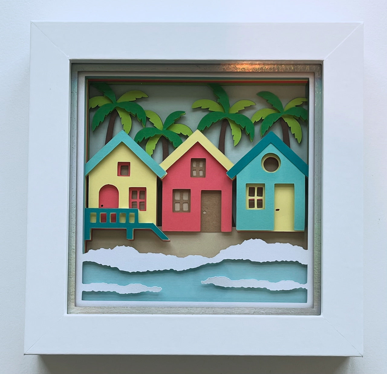 Shadowbox Paper Art 6x6”