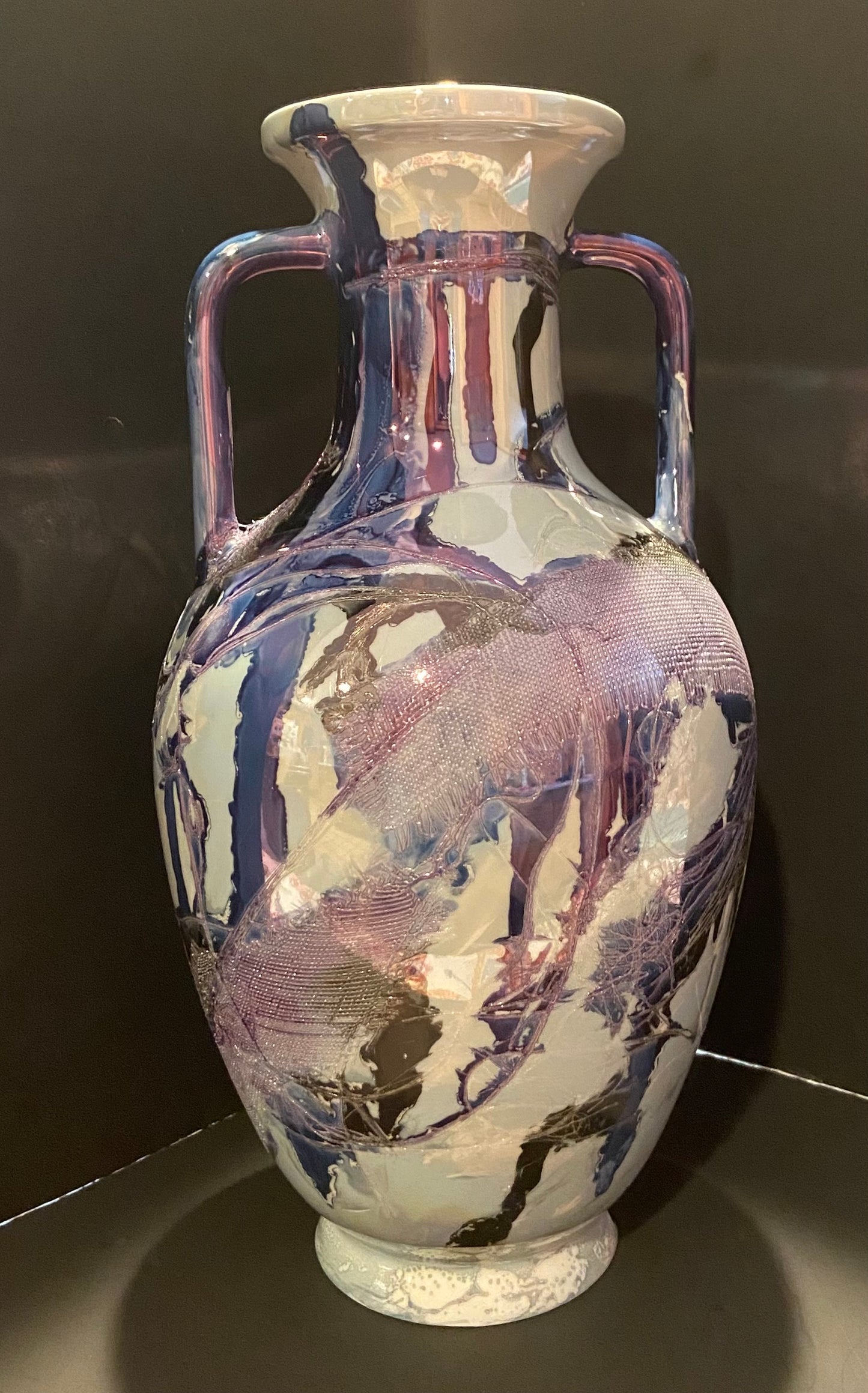 Luster Fiberglass Porcelain Vase