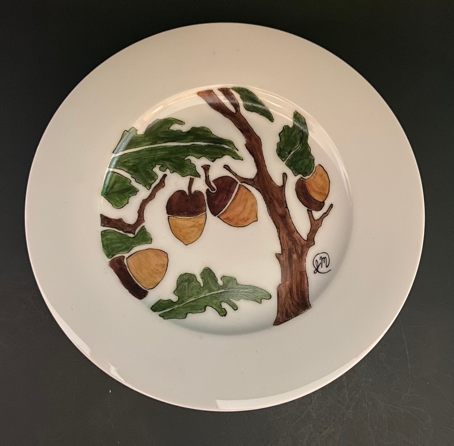 Handpainted Porcelain Plate