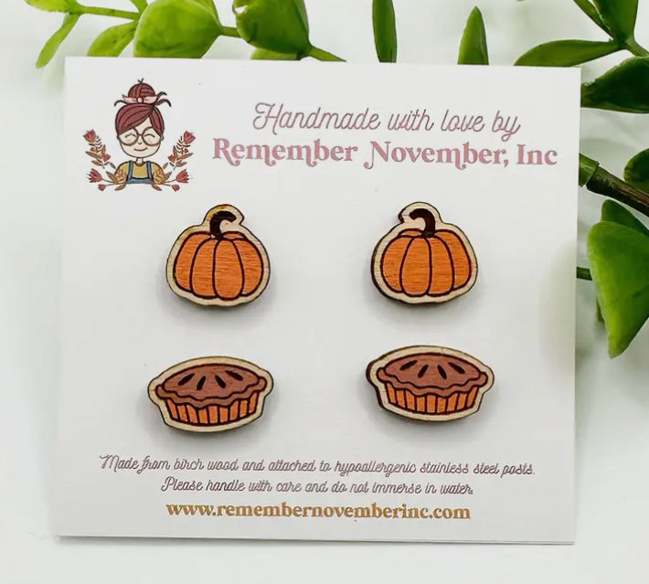 Remember November Earrings