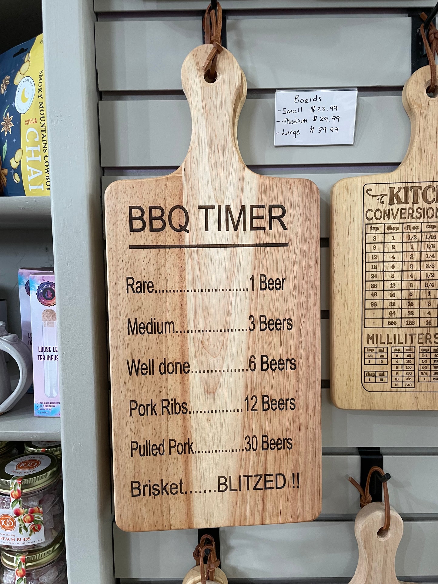 Rustic Wooden Cutting Board (Large)