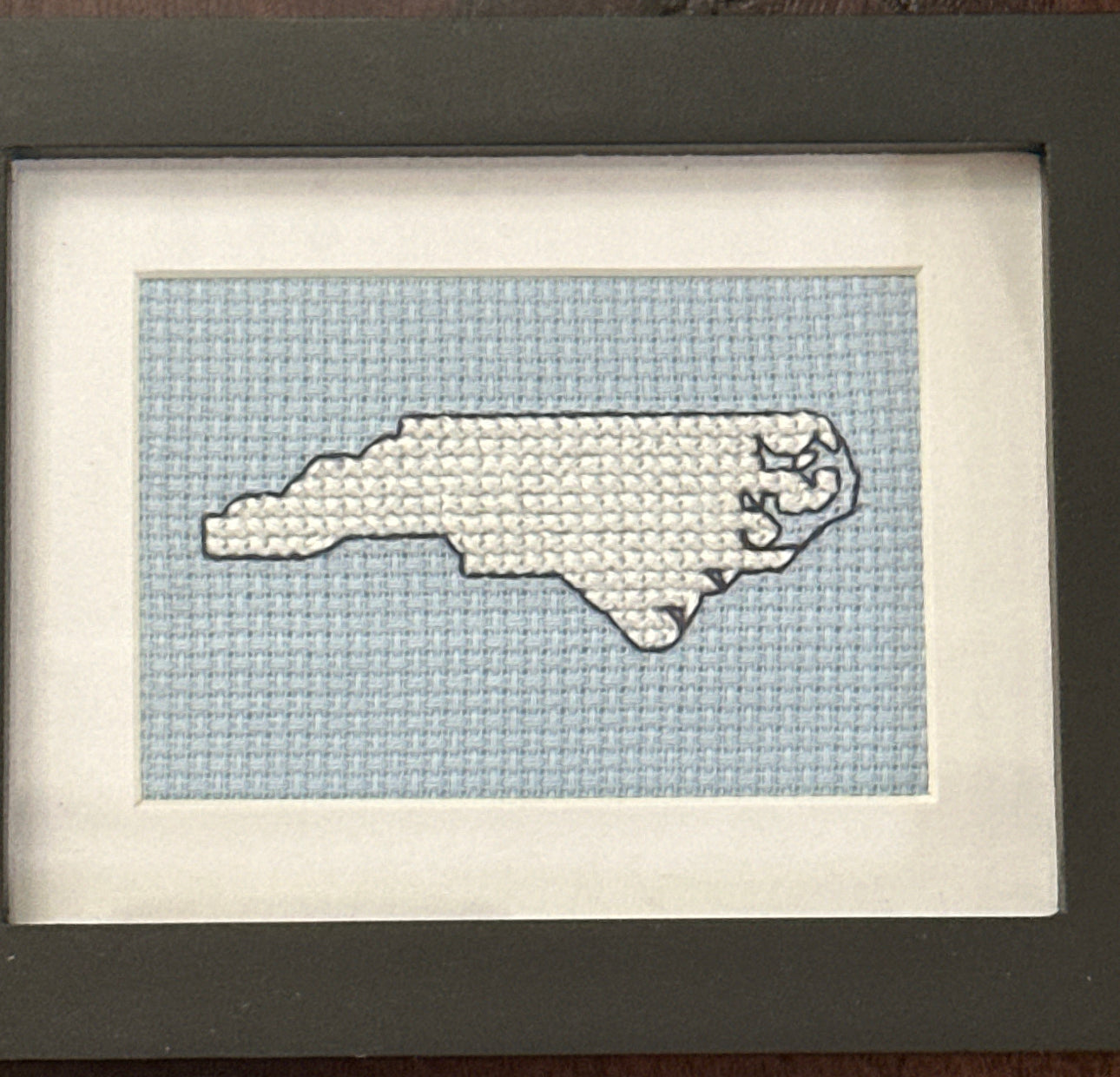 Handmade Cross Stitch Art $35