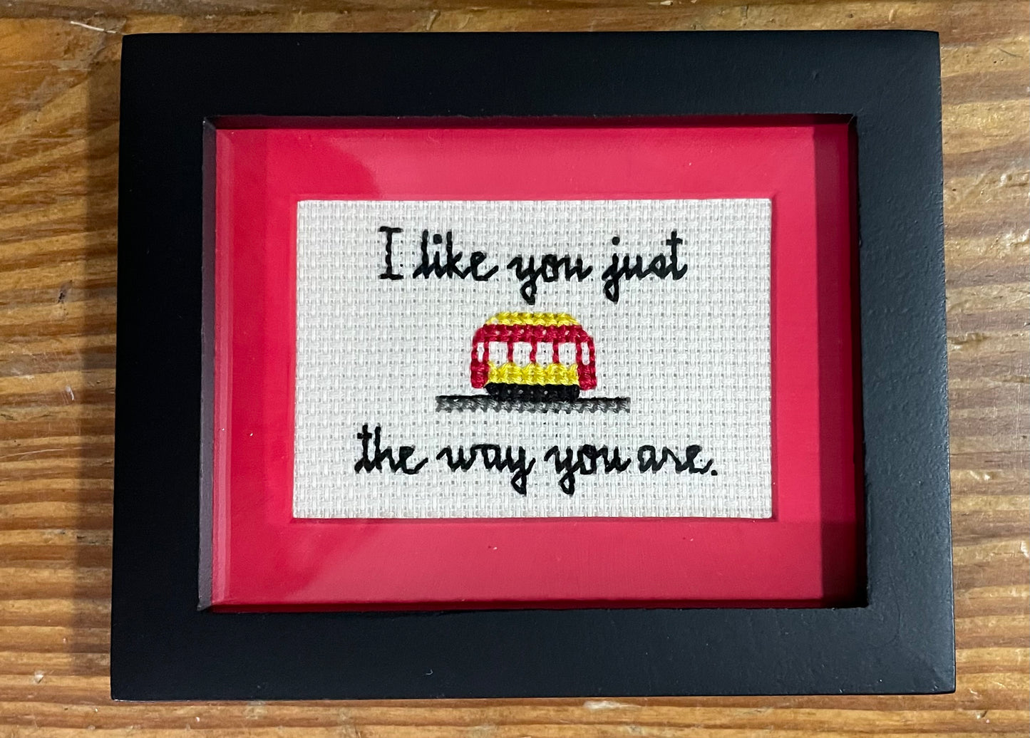 Handmade Cross Stitch Art $30