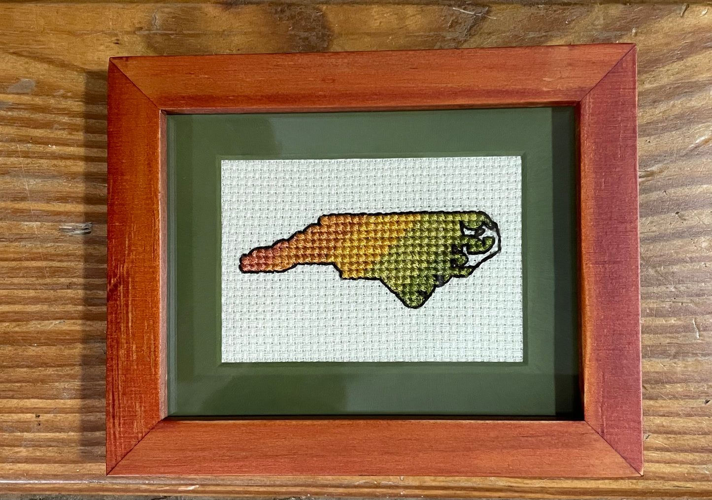Handmade Cross Stitch Art $30