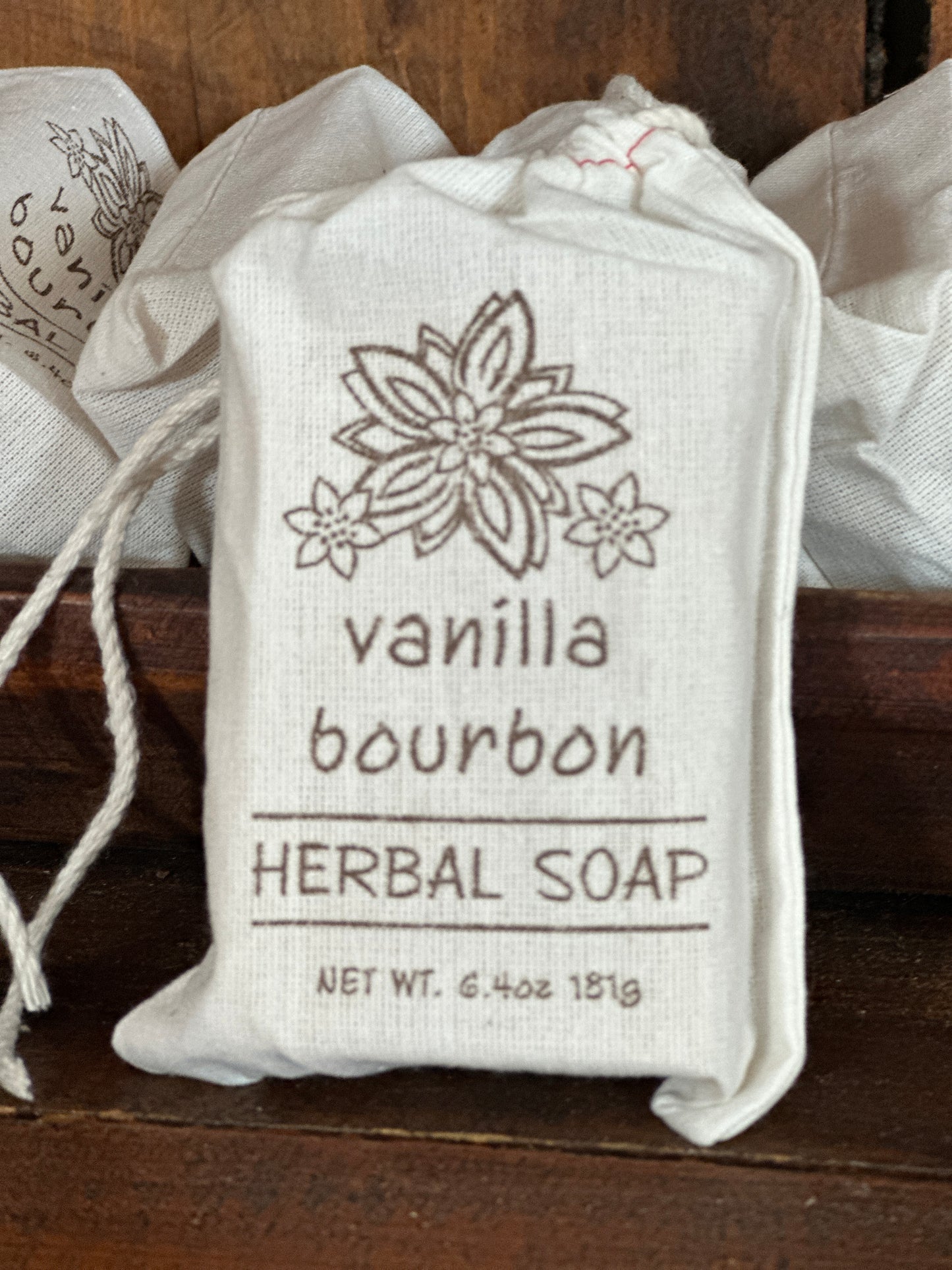 Greenwich Bay Co linen bag soap