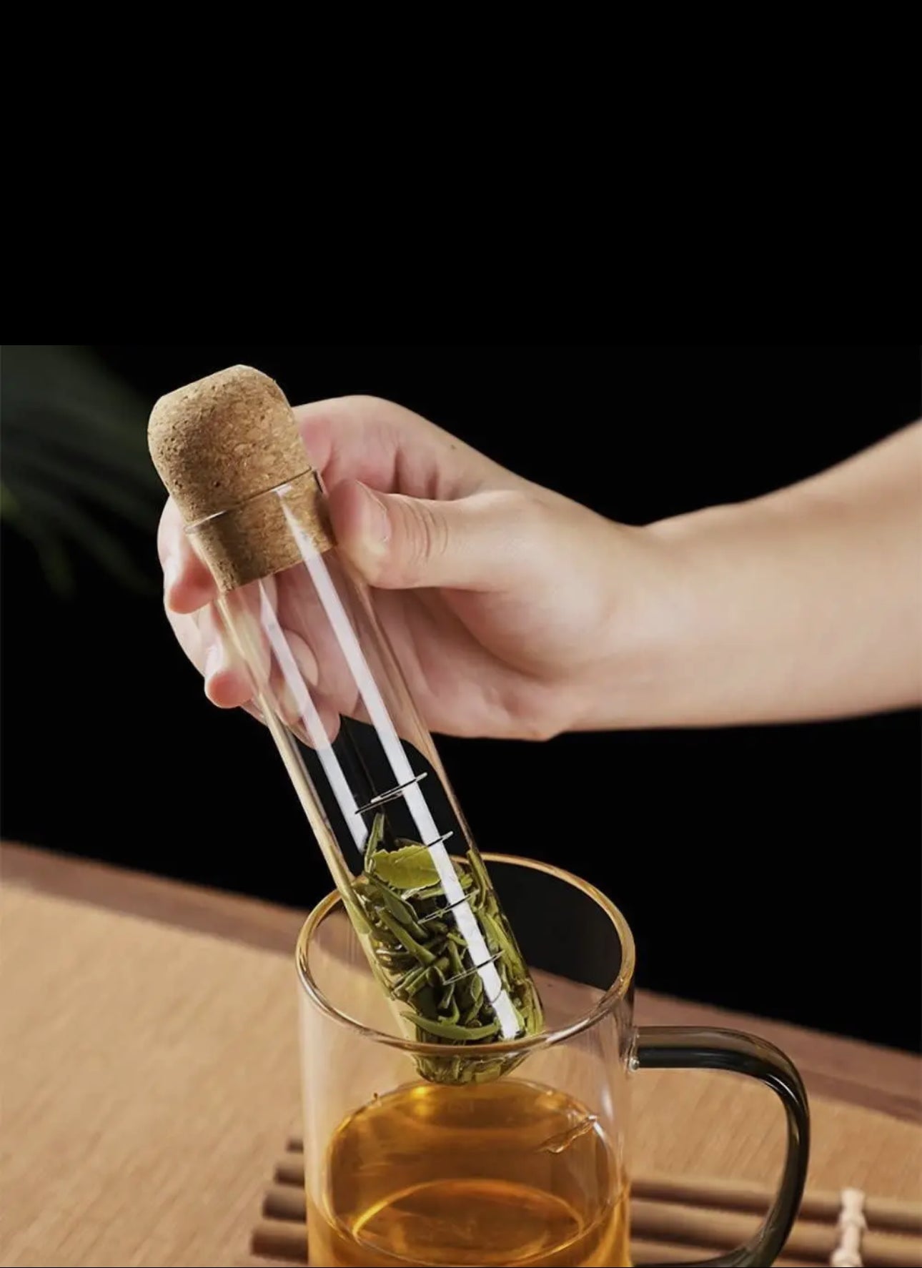Glass Tea Strainer