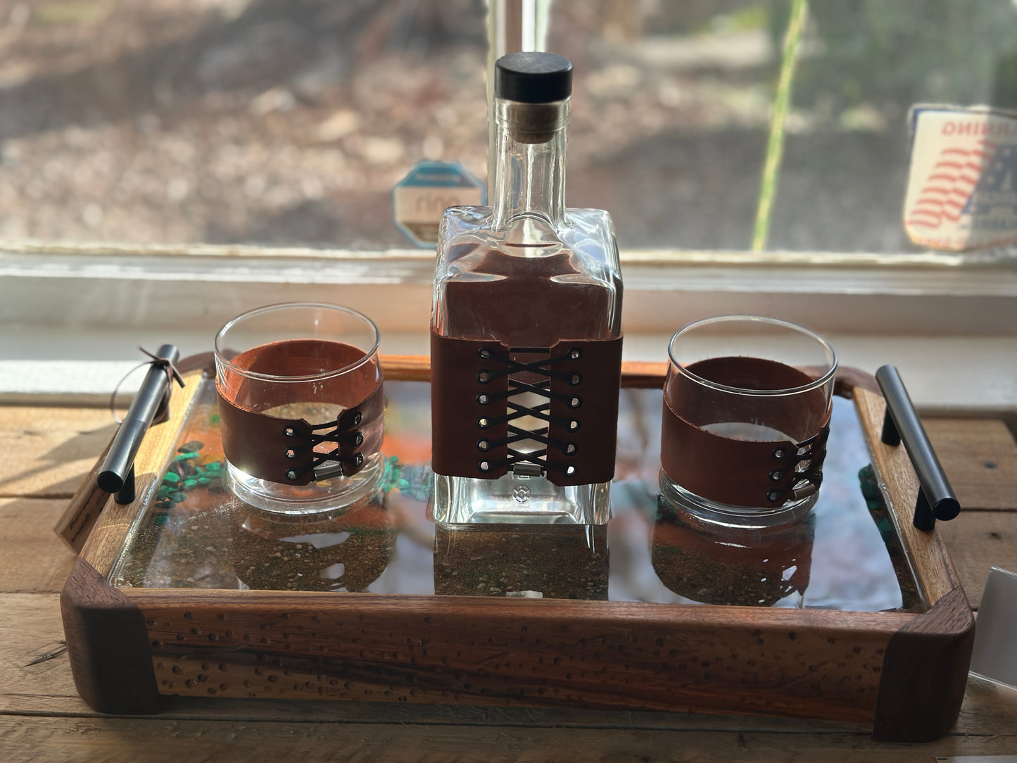 Handcrafted Decanter Set