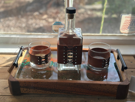 Handcrafted Decanter Set