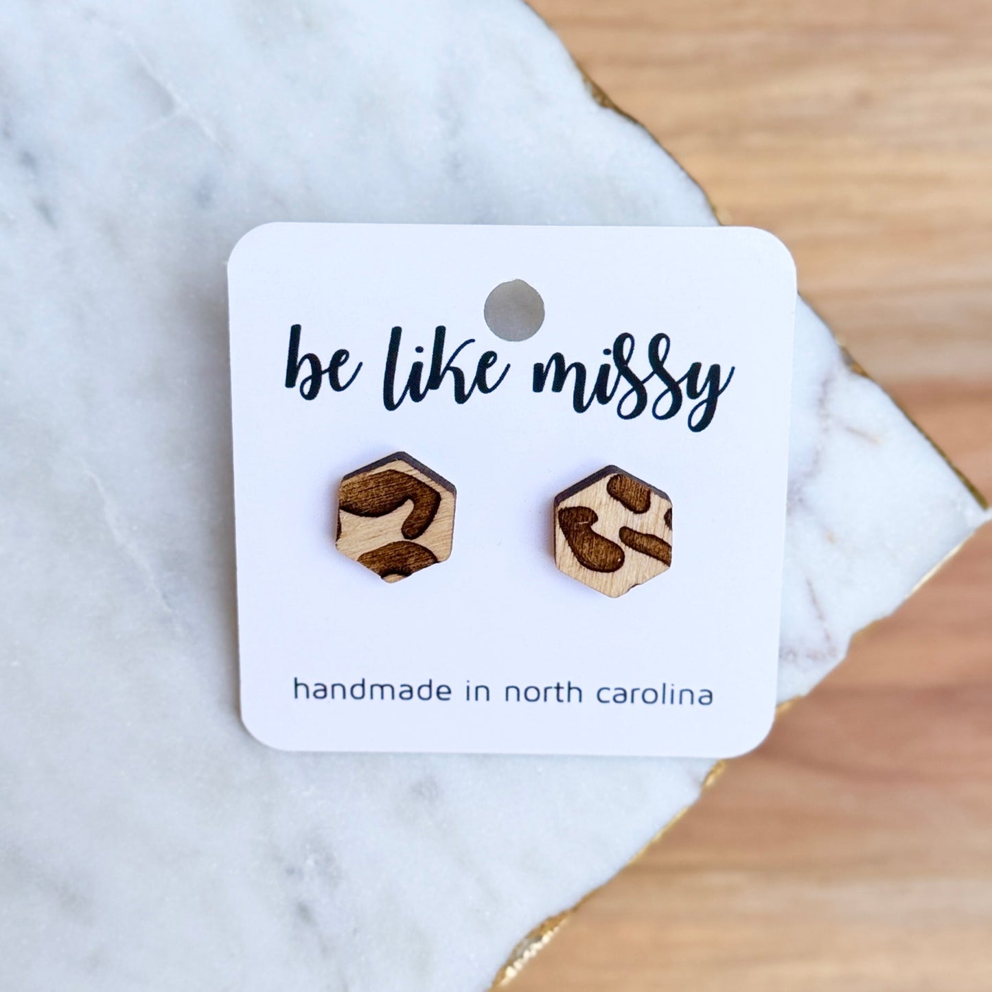 Be Like Missy Stud Earrings
