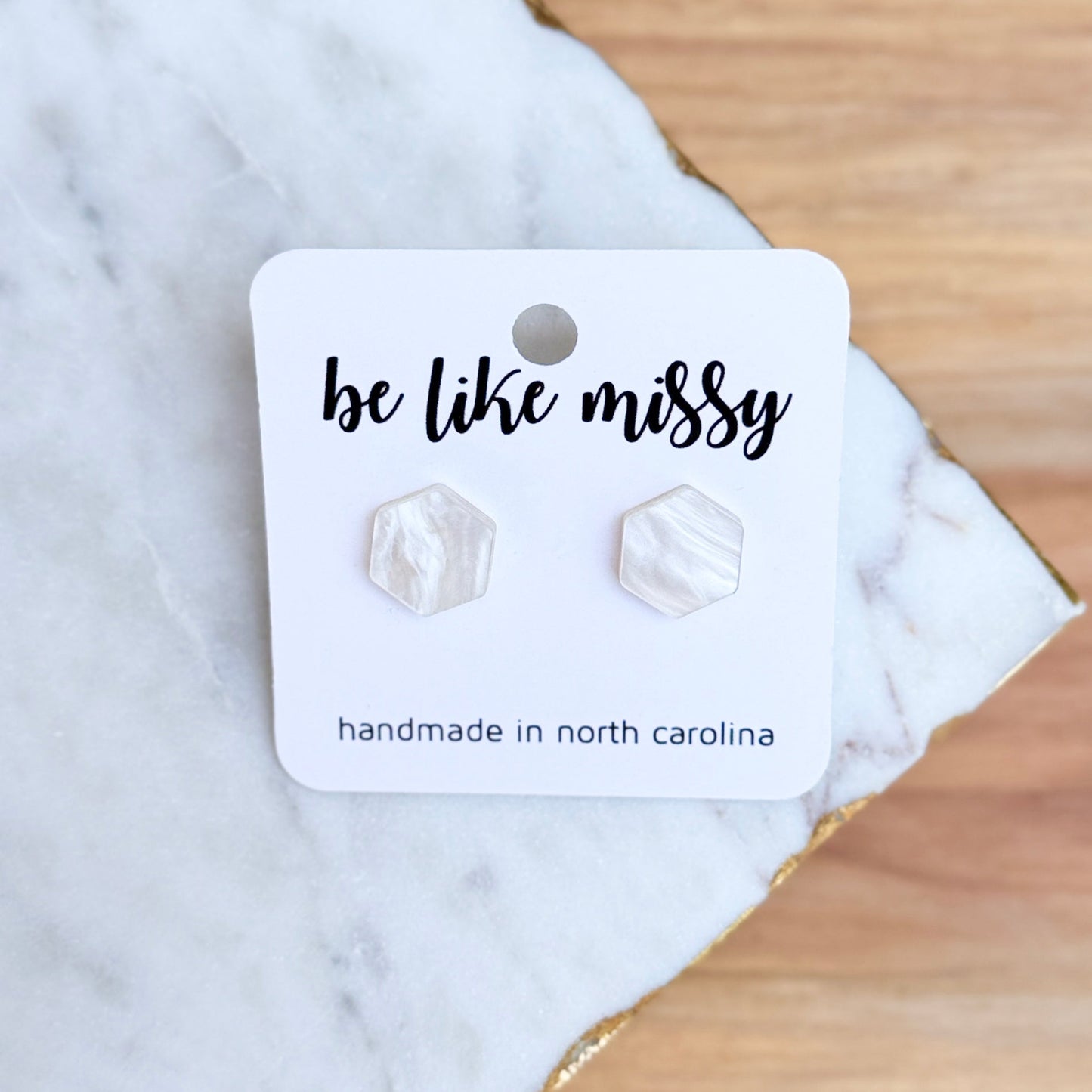 Be Like Missy Stud Earrings