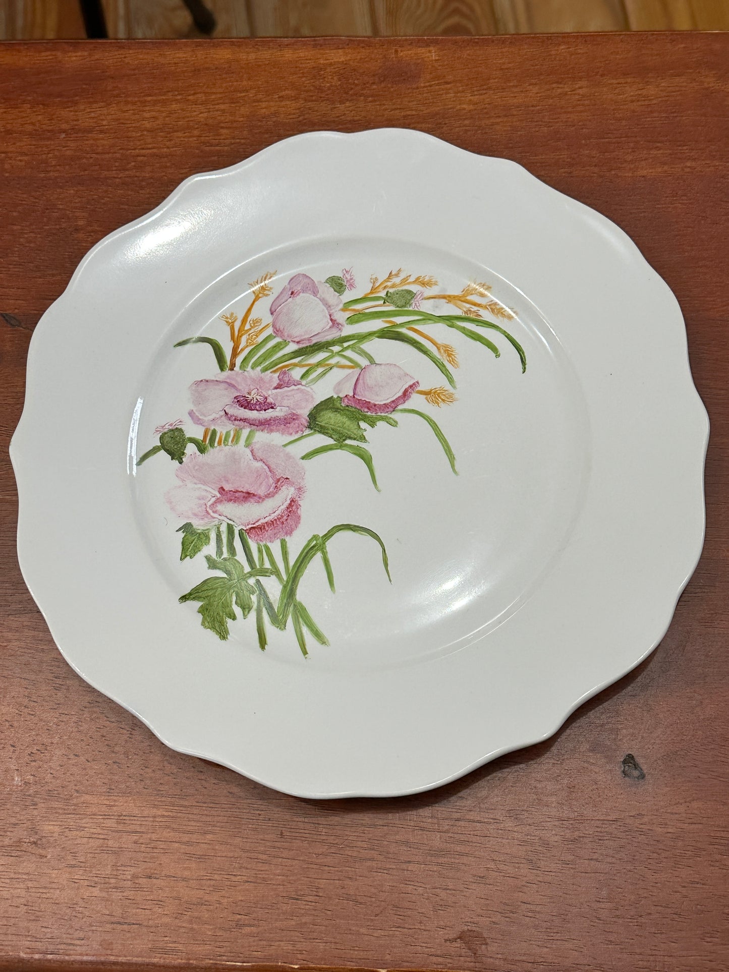Handpainted Porcelain Plate