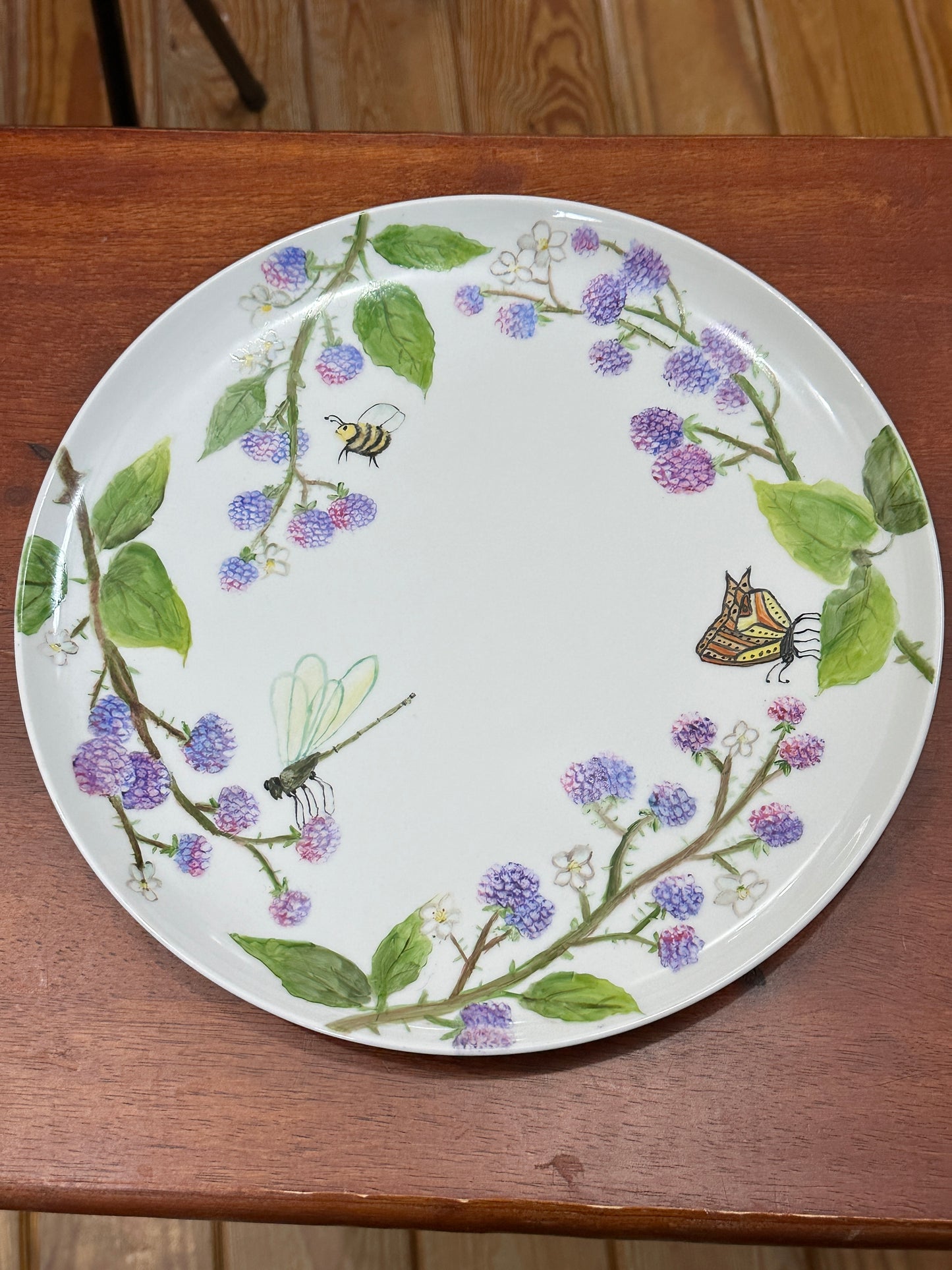Handpainted Porcelain Plate