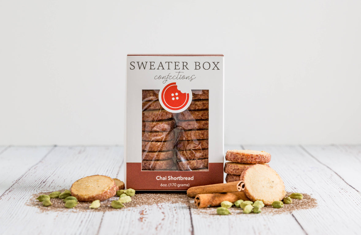 Sweater Box Shortbread Cookies