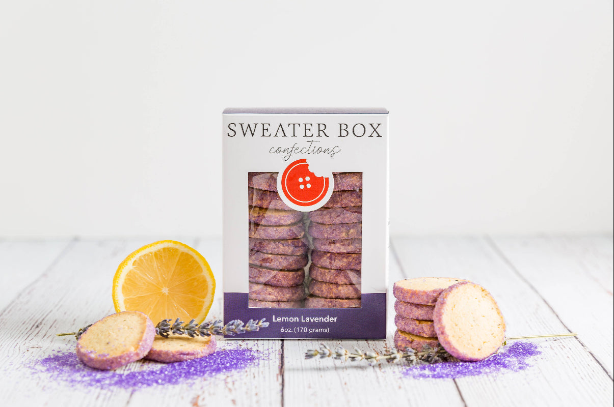 Sweater Box Shortbread Cookies