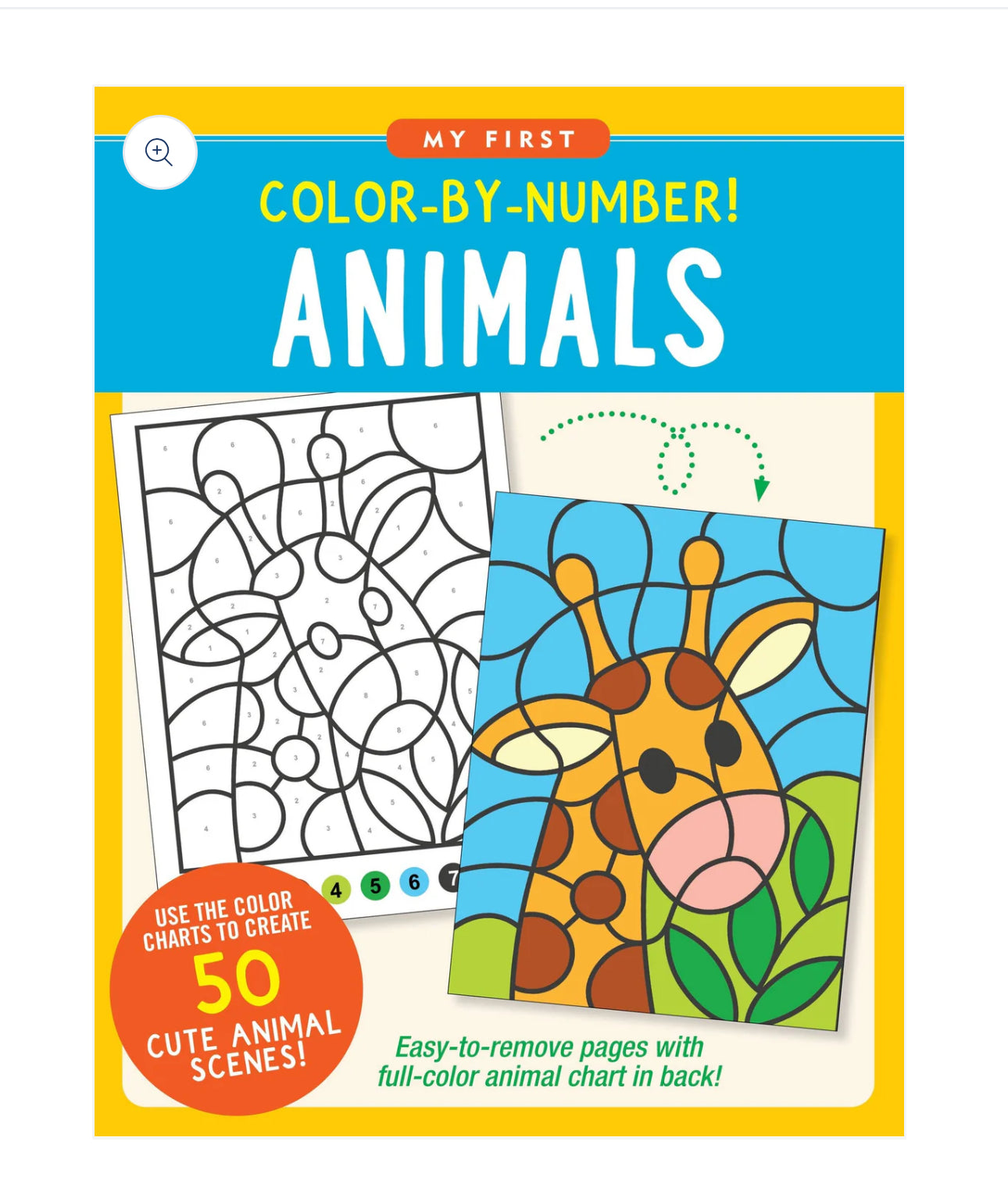Color by Number - Animals