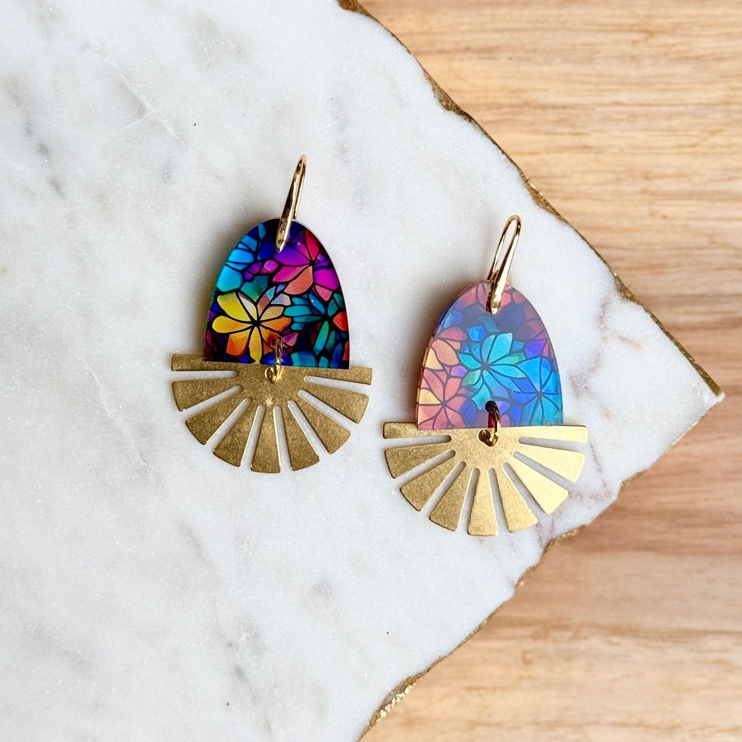 Be Like Missy - Acrylic Earrings