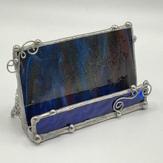 Stained Glass Business Card Holder