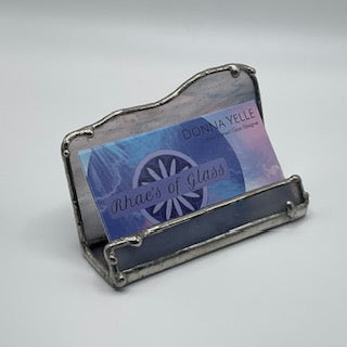 Stained Glass Business Card Holder