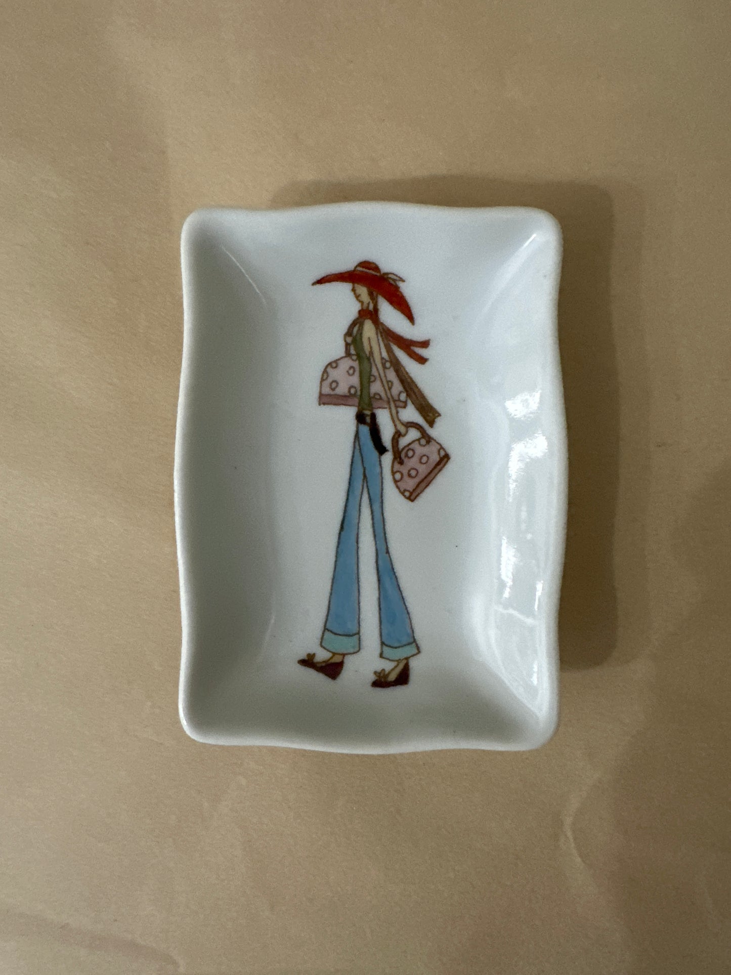 Handpainted Porcelain Plate