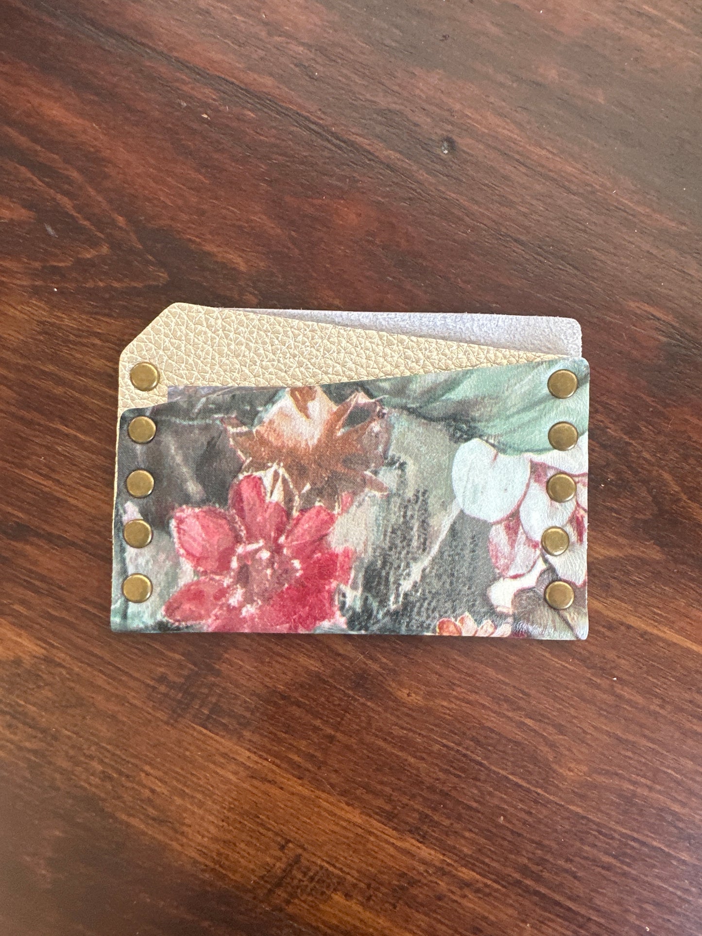 Handmade leather wallet