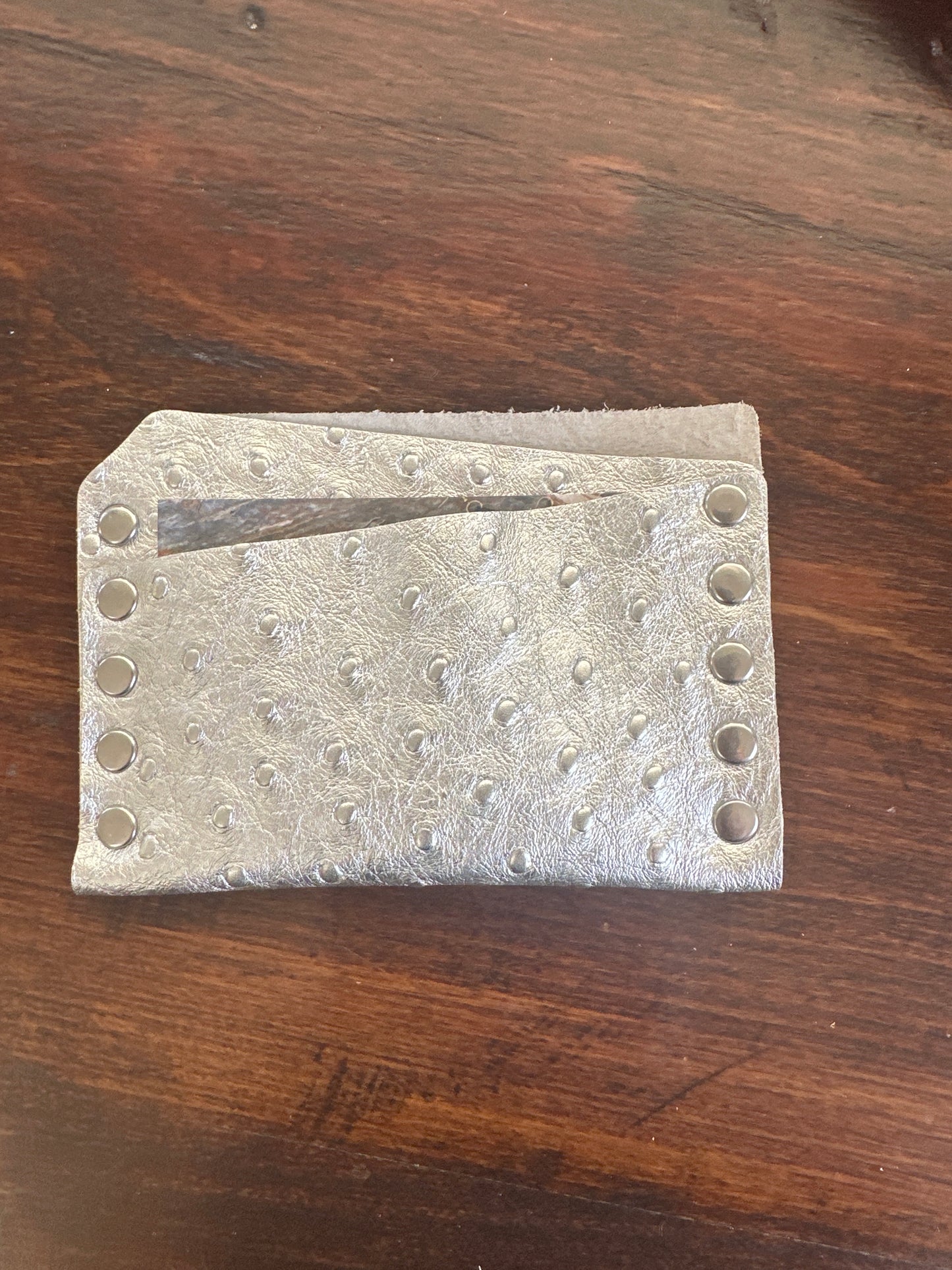 Handmade leather wallet
