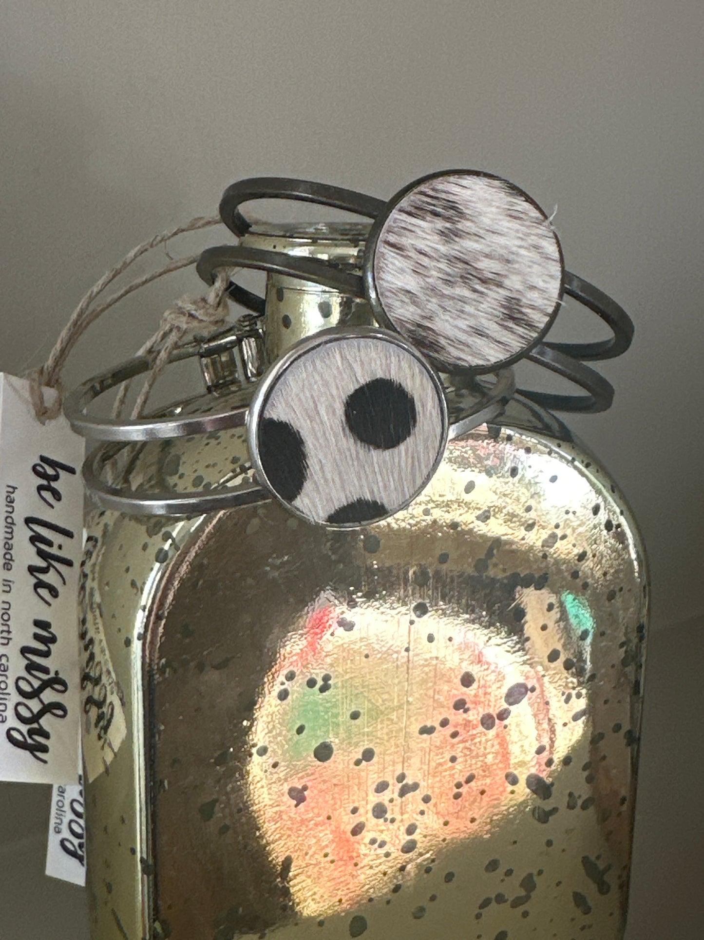 Be Like Missy Silver Cuff Bracelet