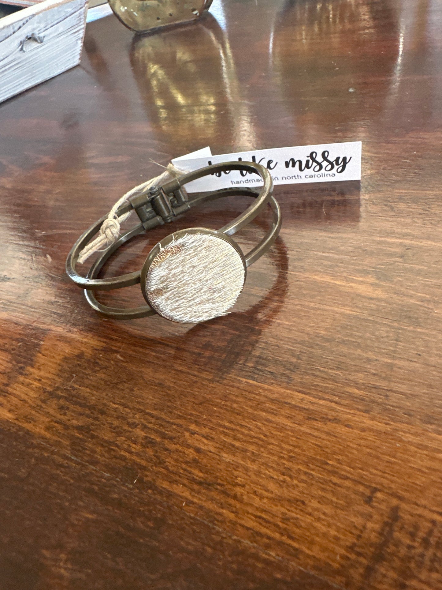 Be Like Missy Silver Cuff Bracelet