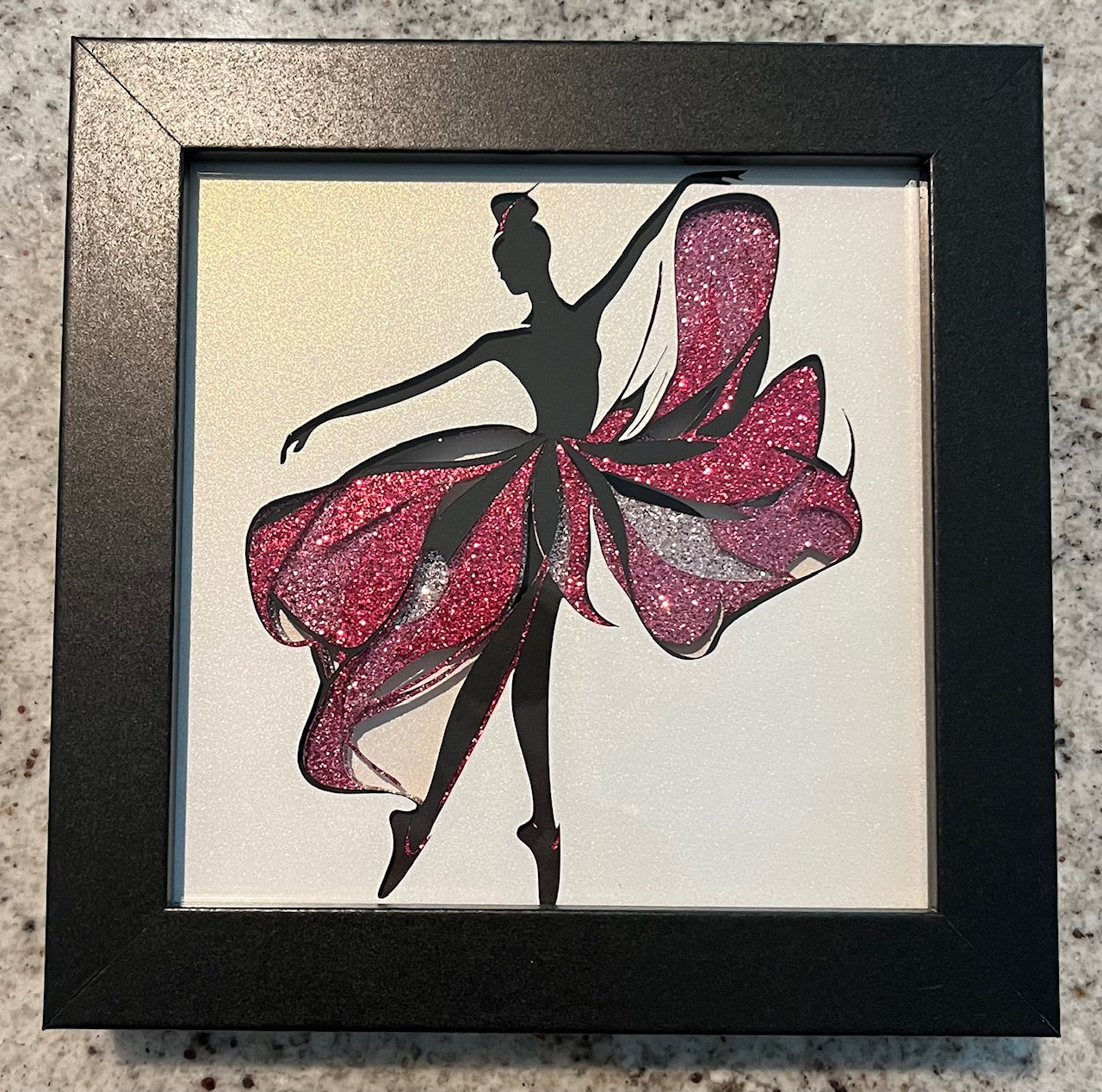 Shadowbox Paper Art 6x6”