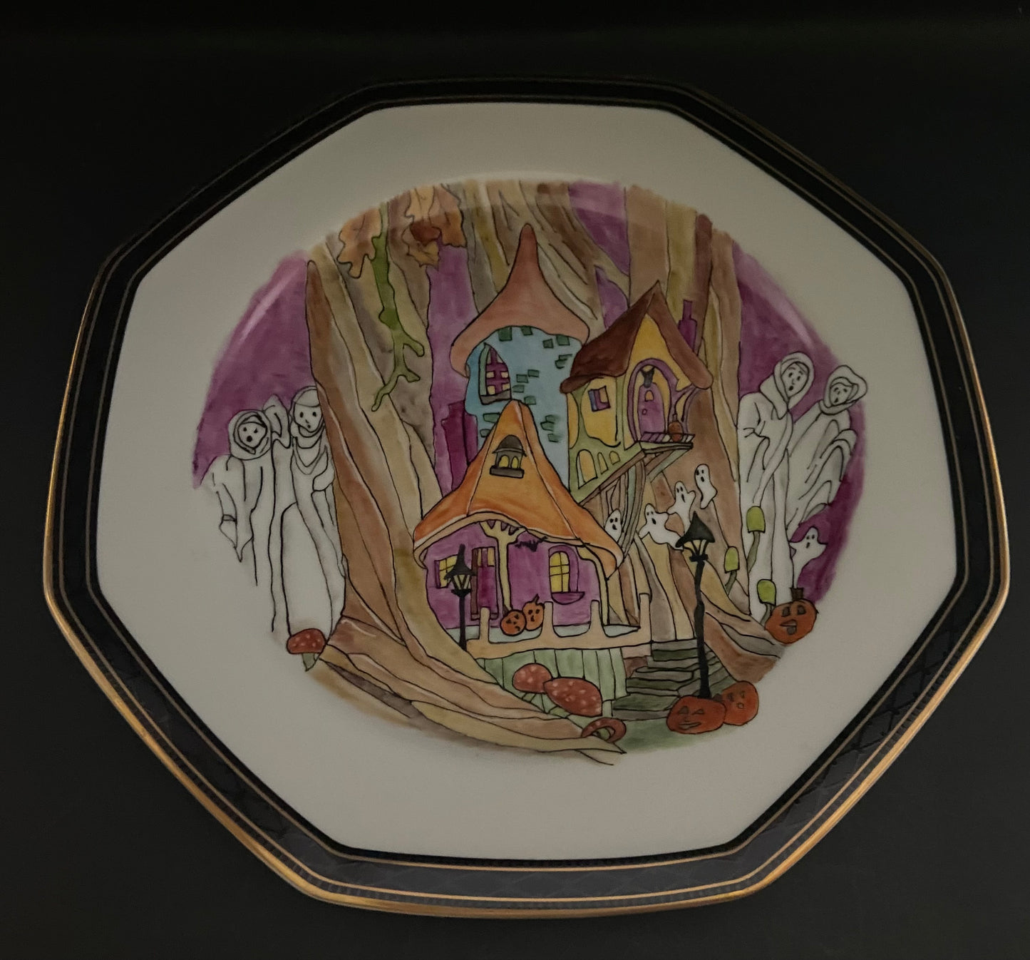 Handpainted Porcelain Plate