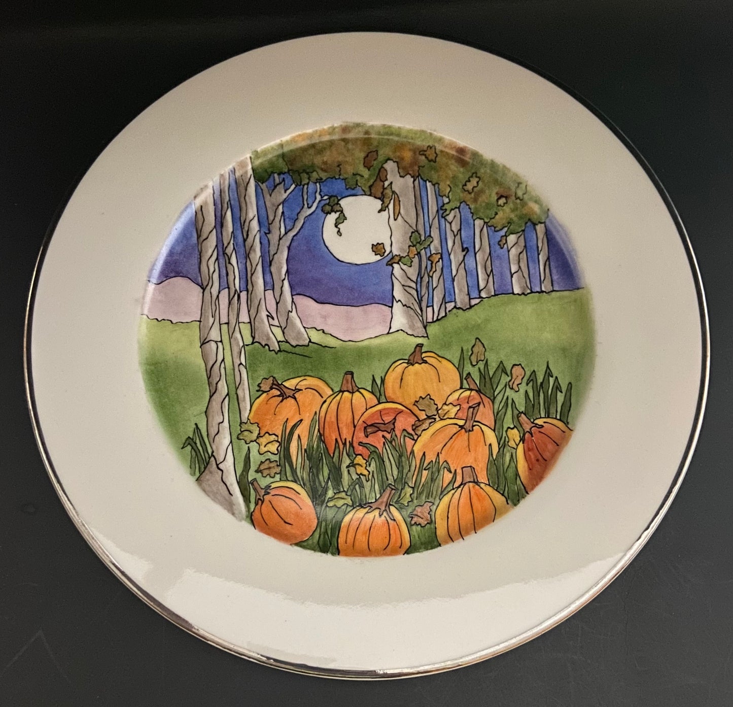 Handpainted Porcelain Plate