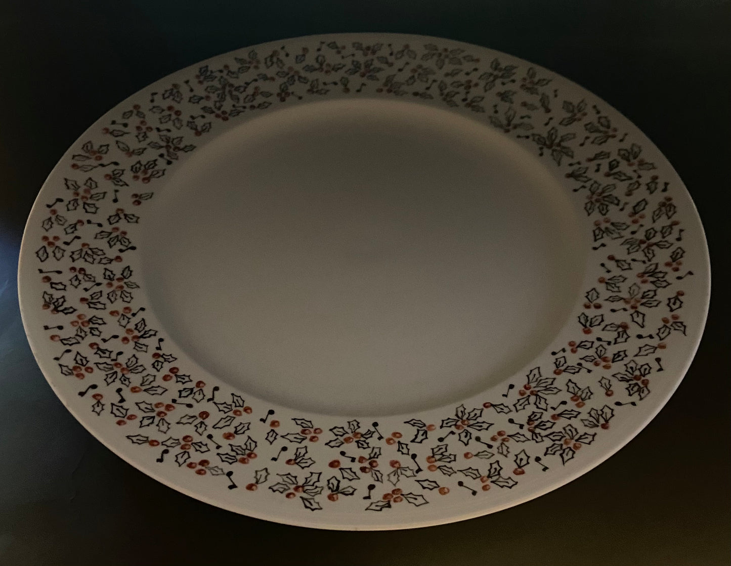 Handpainted Porcelain Plate