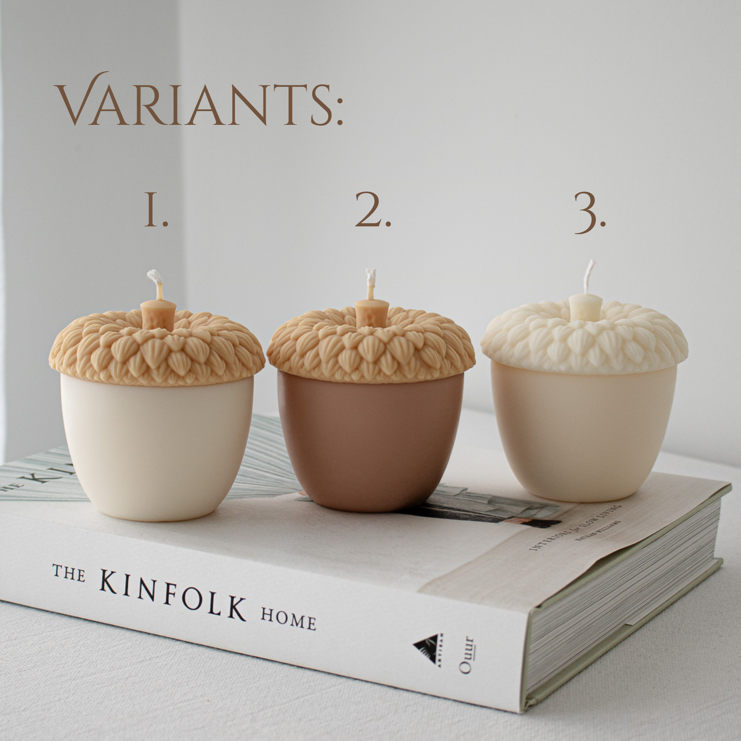 Acorn Candle | Autumn Candles | Fall Home Decor