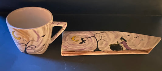 Coffee Mug & Plate Set