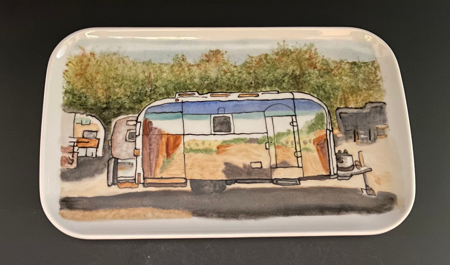 Handpainted Porcelain Plate