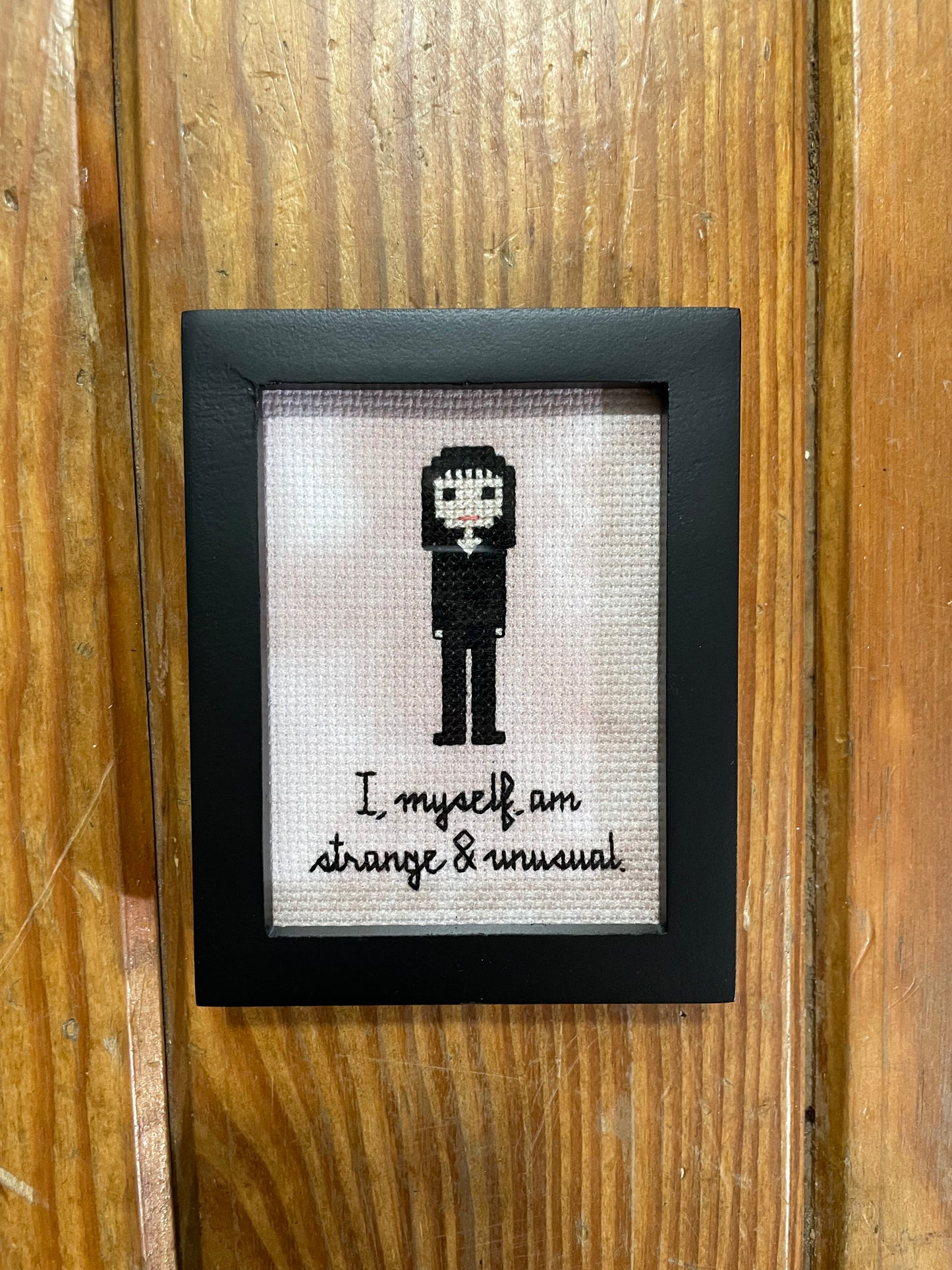 Handmade Cross Stitch Art $35