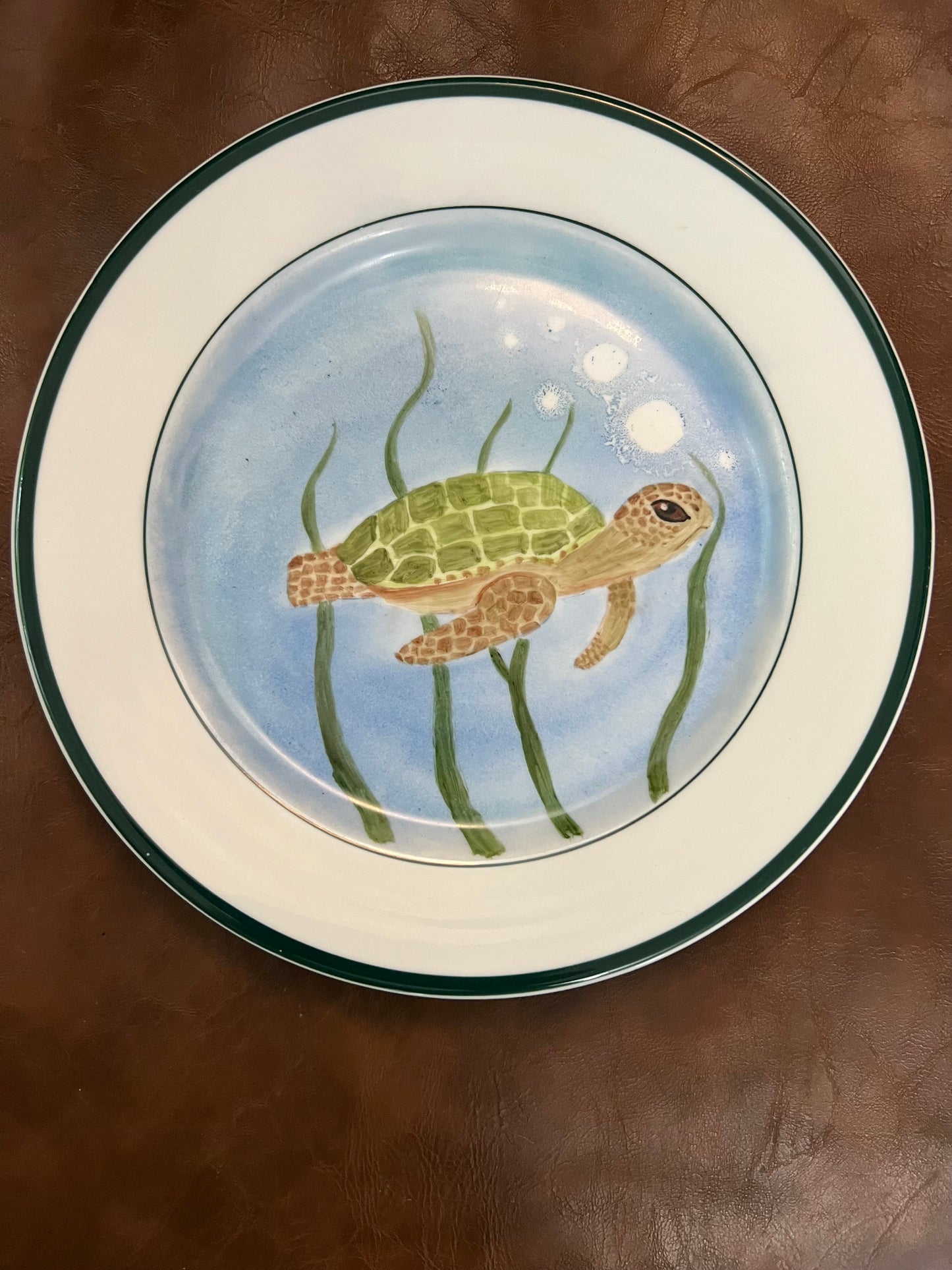 Handpainted Porcelain Plate