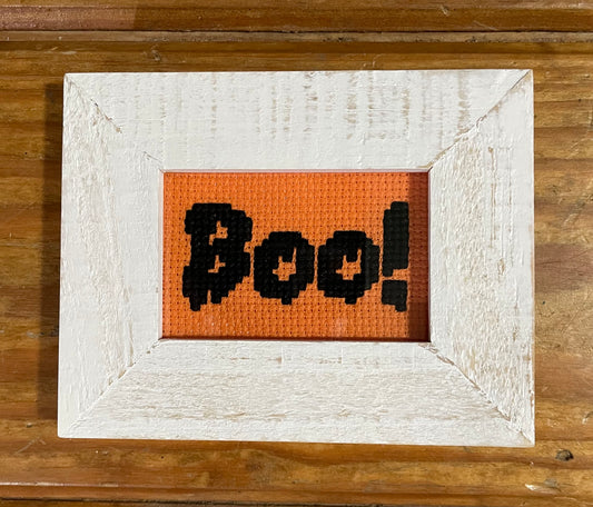 Handmade Cross Stitch Art $20