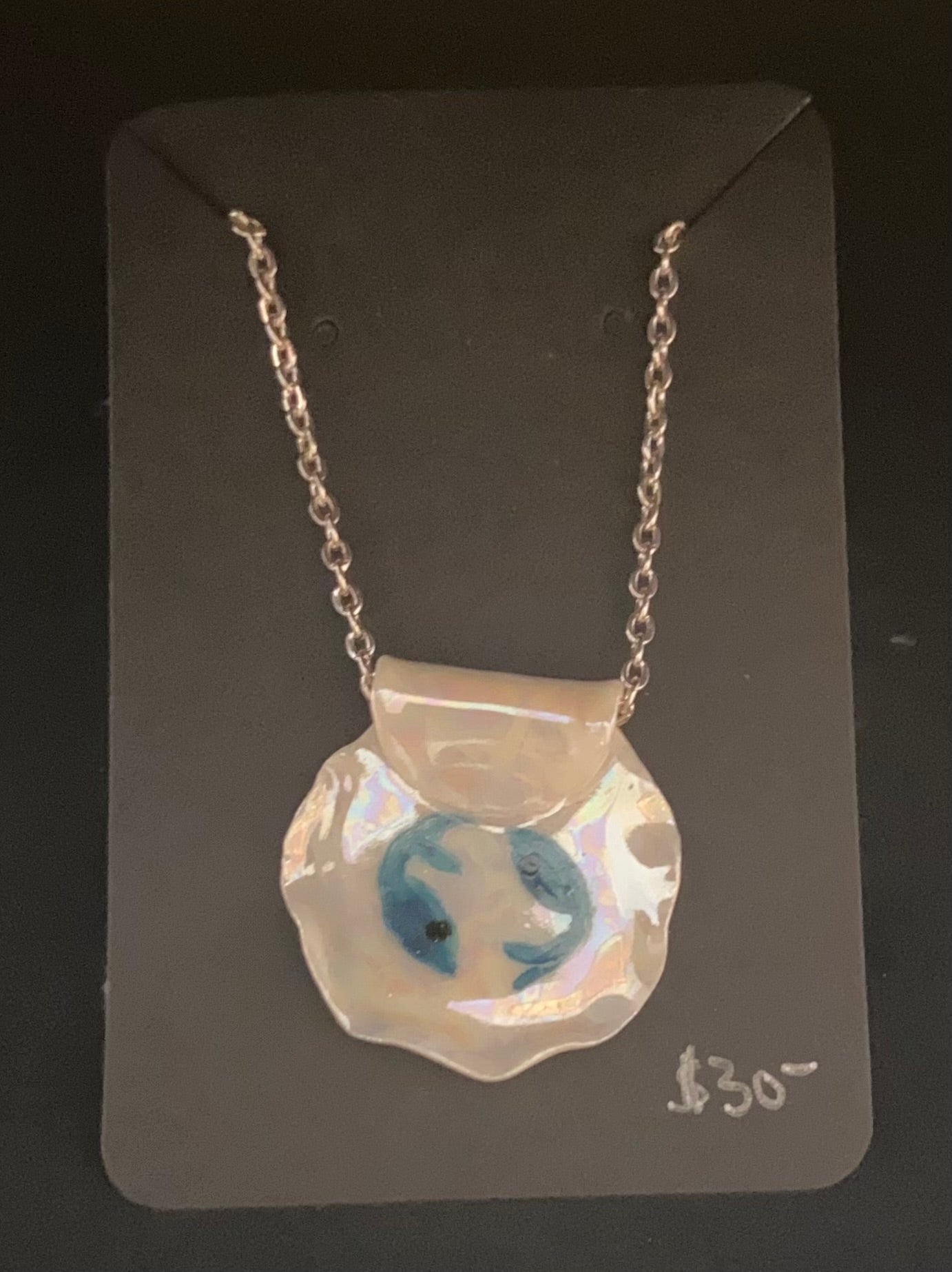 Hand Painted Porcelain Necklaces