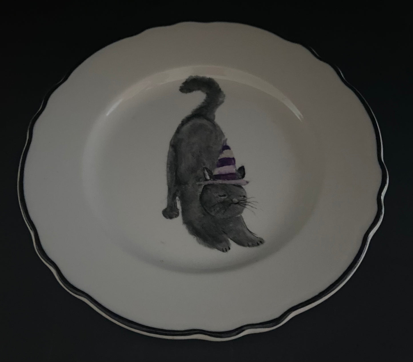 Handpainted Porcelain Plate