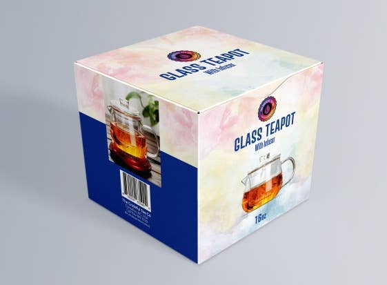 Glass Teapot With Infuser and Lid16oz