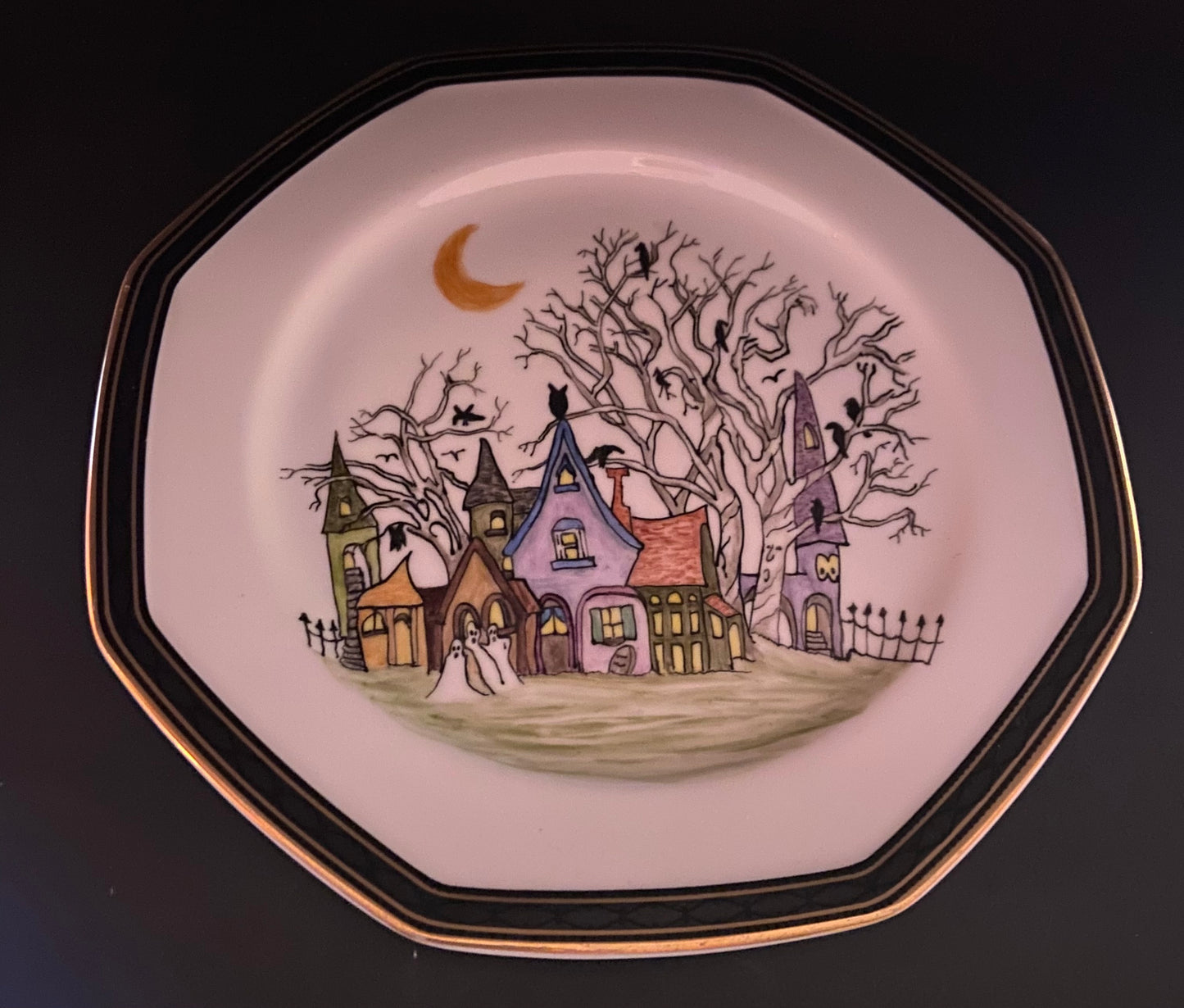 Handpainted Porcelain Plate