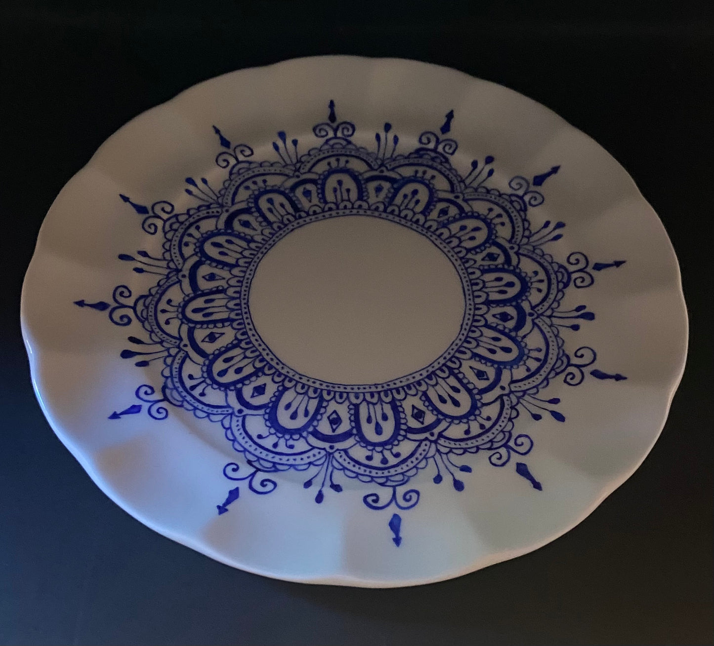 Handpainted Porcelain Plate