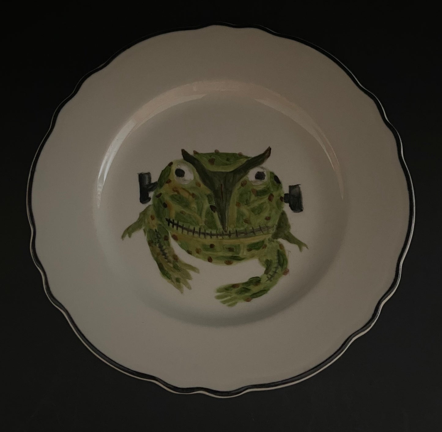 Handpainted Porcelain Plate