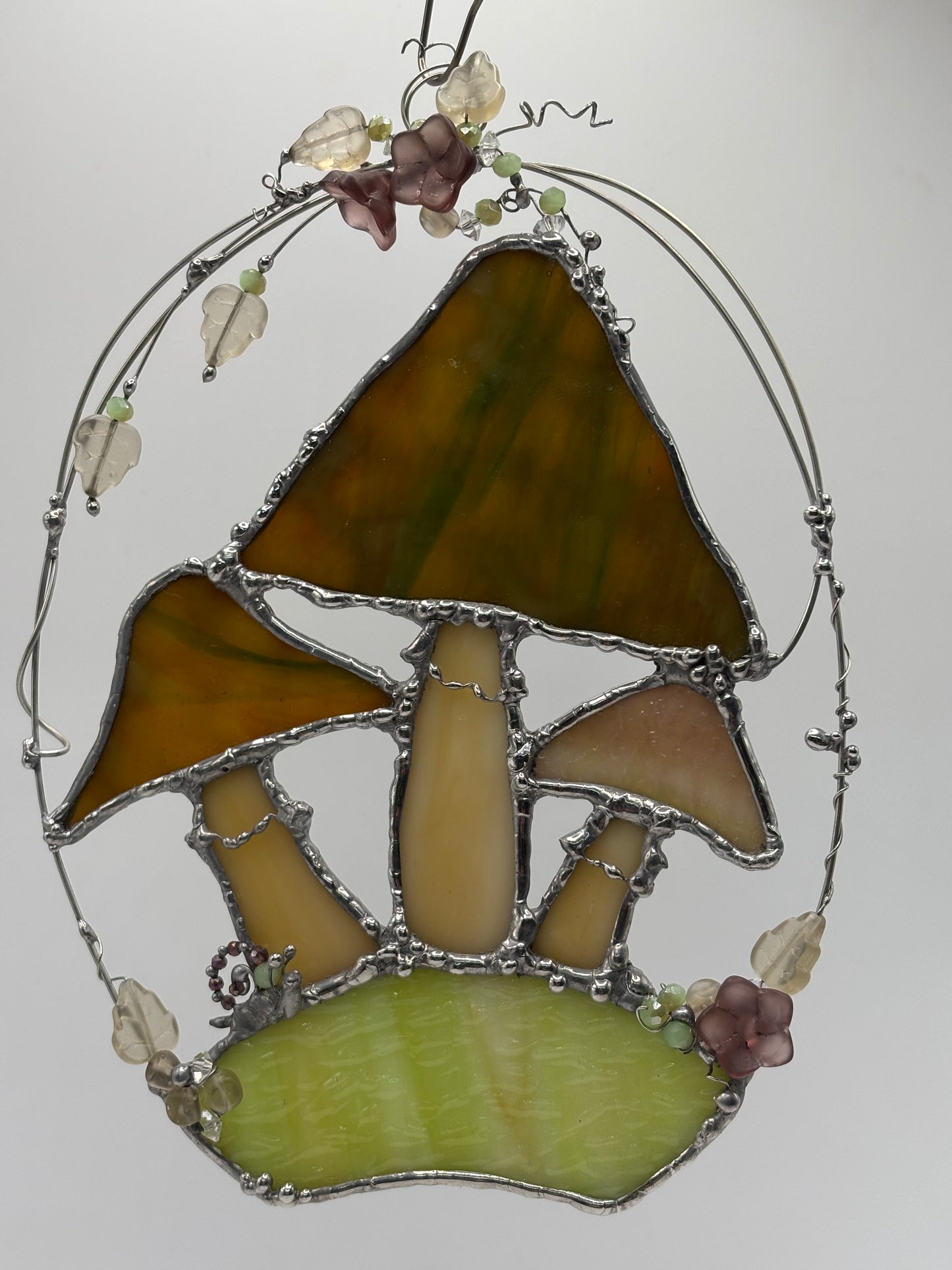 Stained Glass Mushrooms